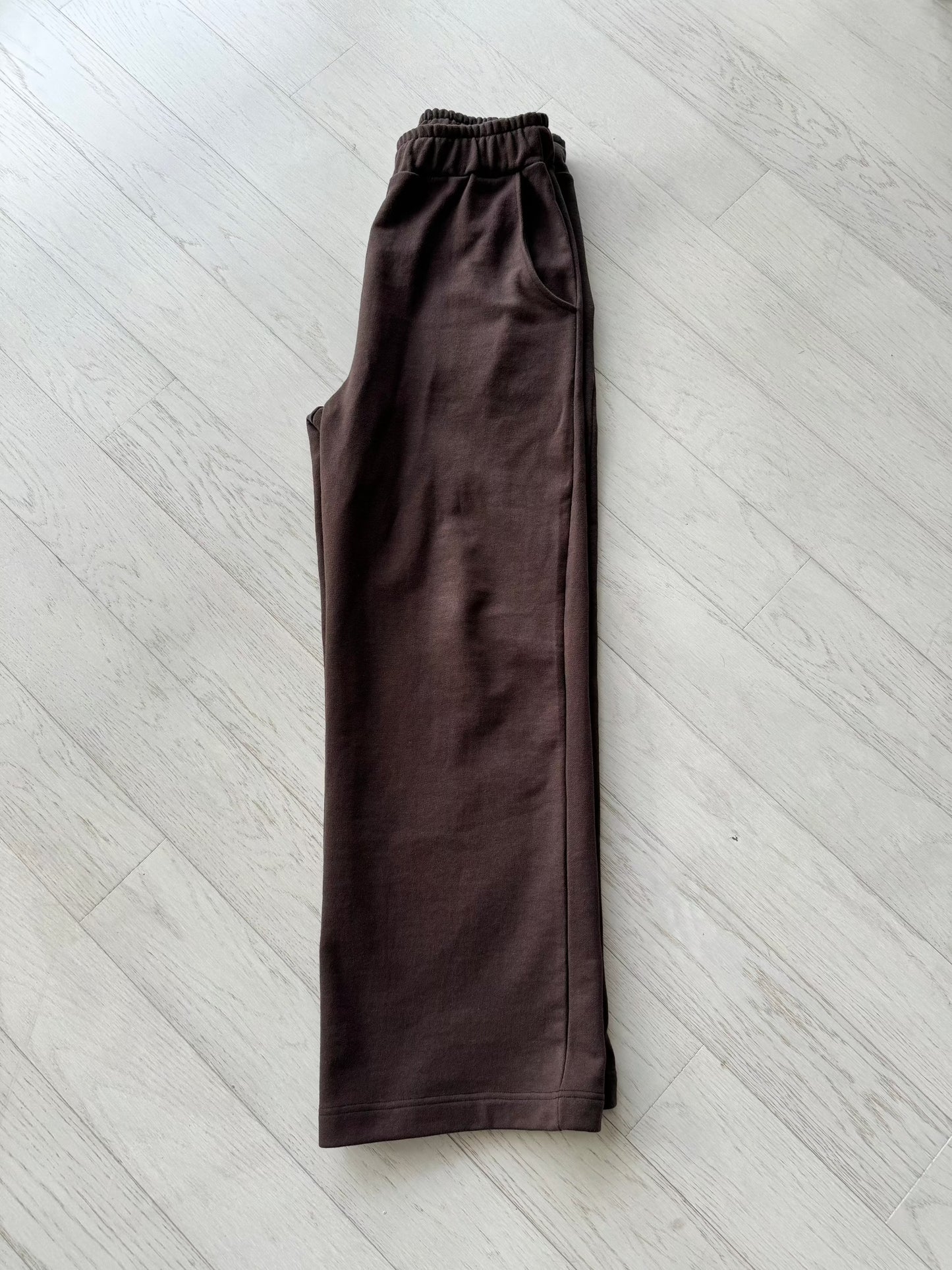 ultra wide sweatskis - dark brown