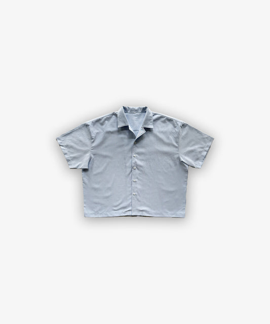 Pinstripe Shirt - Blue