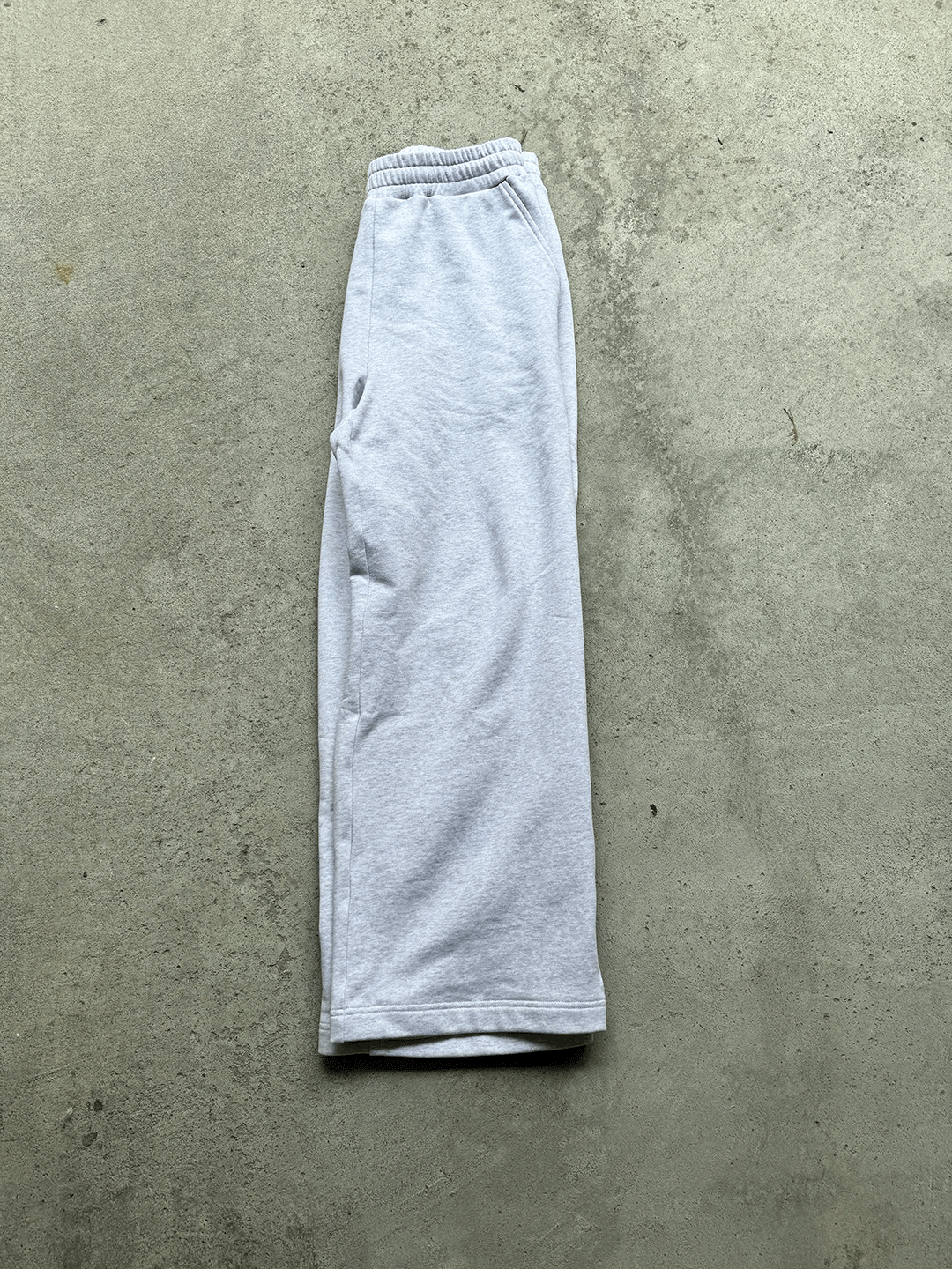 ultra wide sweatskis - Heather Gray